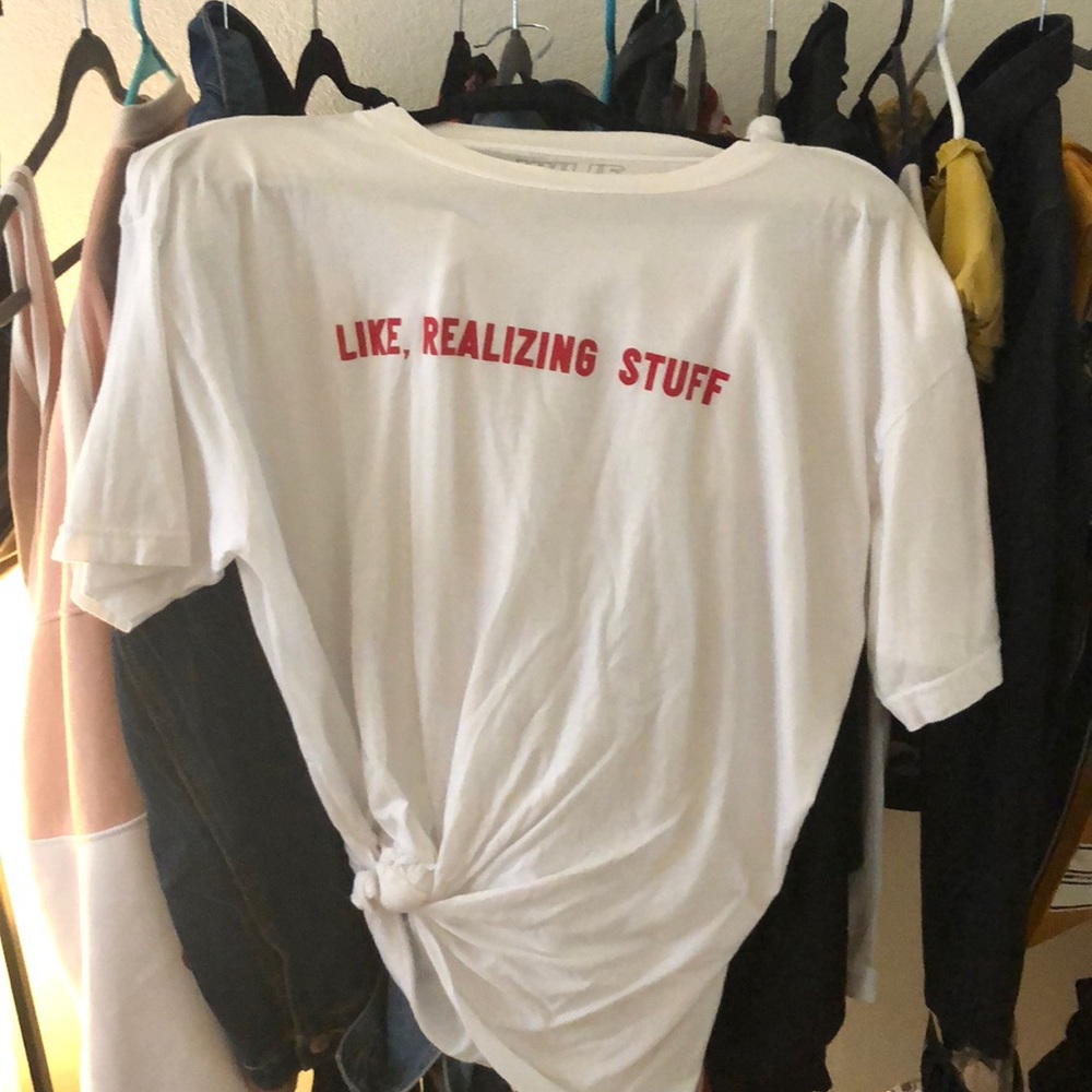 Kylie Jenner “Like Realizing Stuff” tee